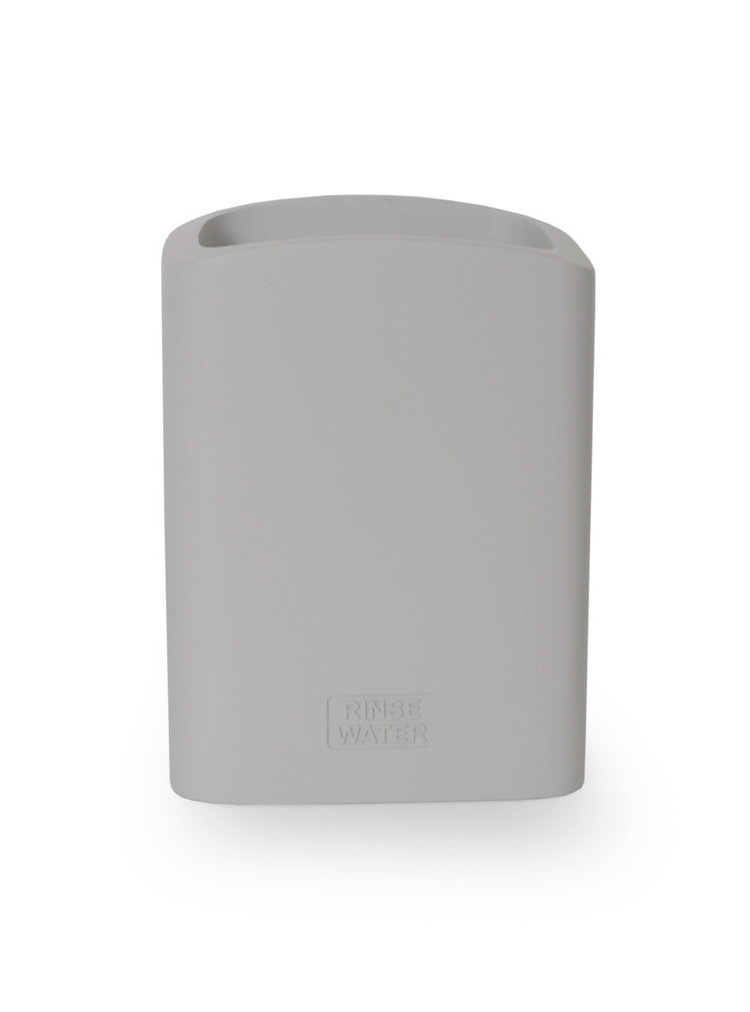 MODA AT HOME VERRE EVERLEY RESINE UNI GRIS PALE