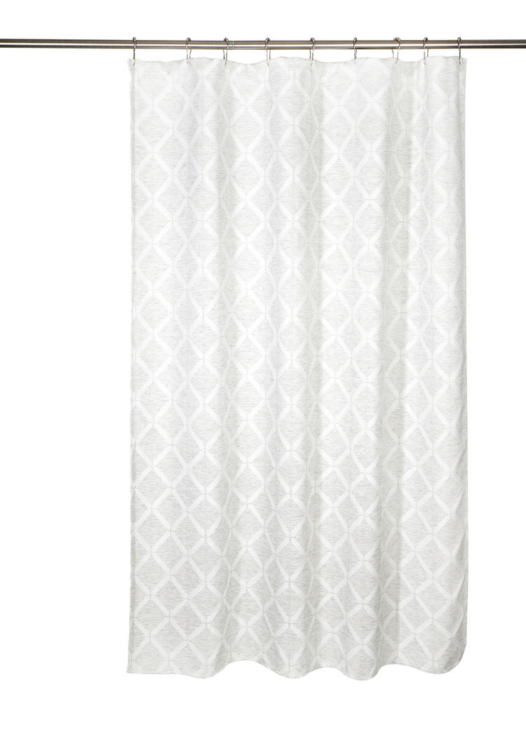 MODA AT HOME Rideau de douche linden jacquard 70x72