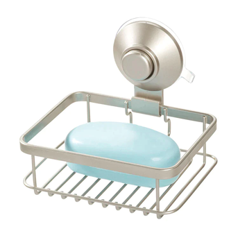 INTERDESIGN PORTE SAVON MURAL EVERETT A SUCTION SATIN