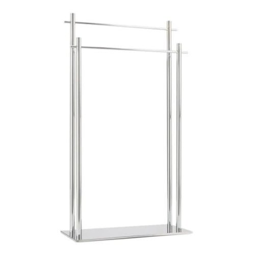 TORRE&TAGUS PORTE SERVIETTE VERO 2 BARRES SUR PIED CHROME TORRE&TAGUS PORTE SERVIETTE VERO 2 BARRES SUR PIED CHROME