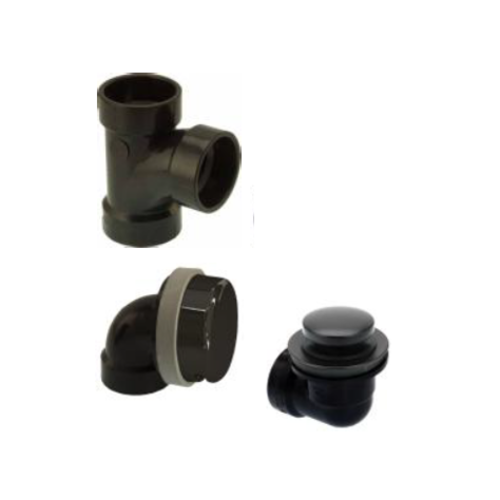 WATCO DRAIN PRESSION POUR BAIN ABS NOIR WATCO DRAIN PRESSION POUR BAIN ABS NOIR