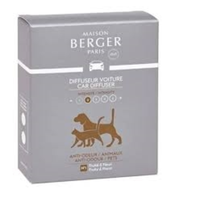 BERGER PARIS Rech.  auto 2x anti-odeurs animaux