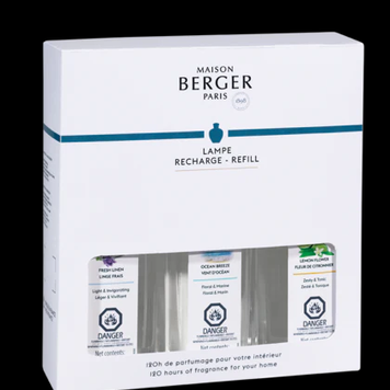 BERGER PARIS Trio de parfums frais
