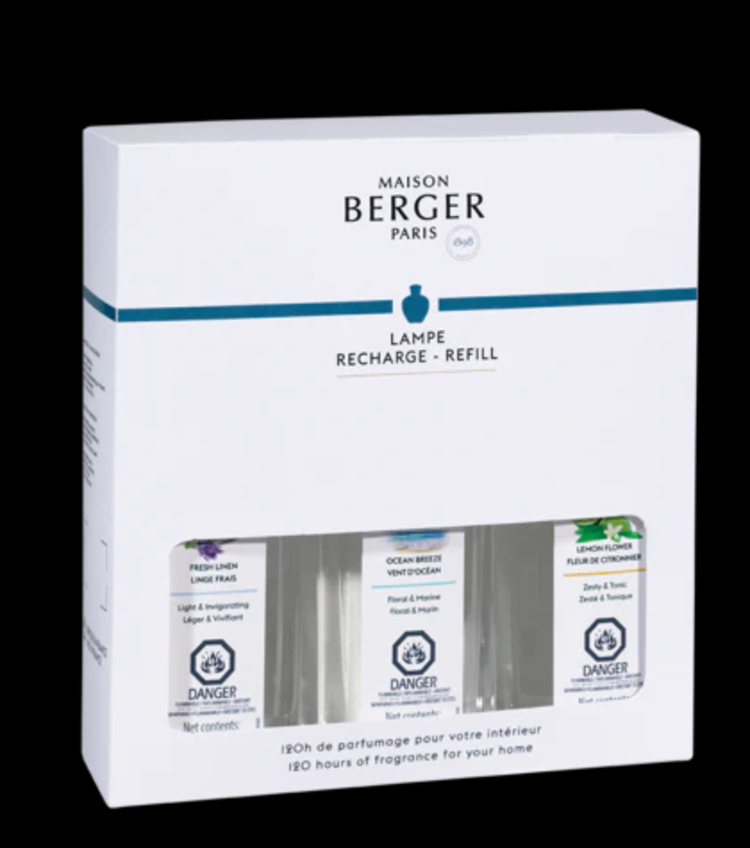 BERGER PARIS TRIO DE PARFUMS FRAIS