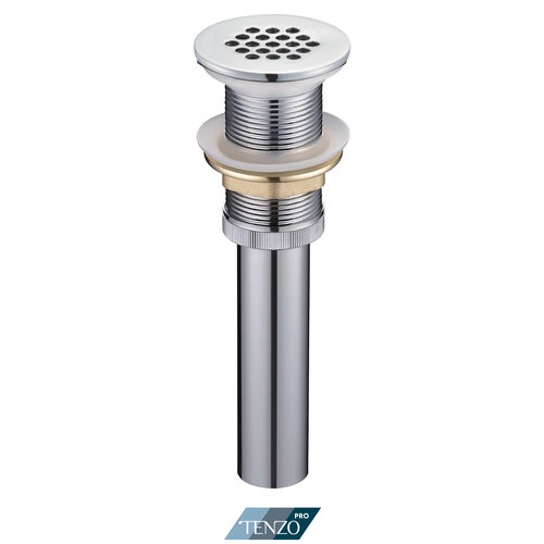 TENZO PRO DRAIN LAVABO POP-UP A PRESSION SANS TROP-PLEIN GRILLAGE CHROME TENZO PRO DRAIN LAVABO POP-UP A PRESSION SANS TROP-PLEIN GRILLAGE CHROME