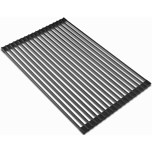 LIGANO TAPIS D'EVIER EN TIGES STAINLESS NOIR LIGANO TAPIS D'EVIER EN TIGES STAINLESS NOIR