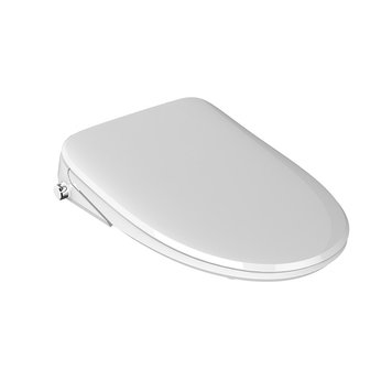 CAROMA SIEGE BIDET A FERMETURE LENTE AVEC LUMIERE DE NUIT