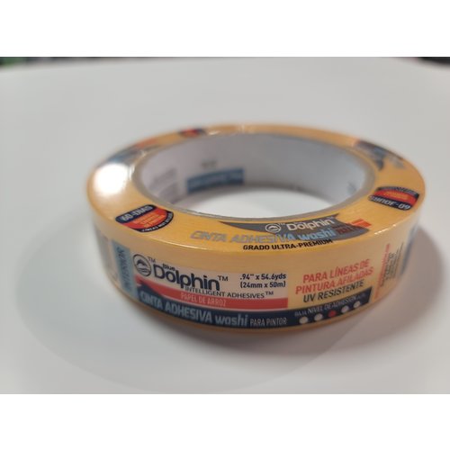 RUBAN DOLPHIN 1'' JAUNE RUBAN DOLPHIN 1'' JAUNE