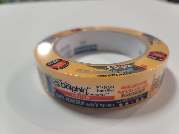 DOLPHIN Ruban dolphin 1'' jaune