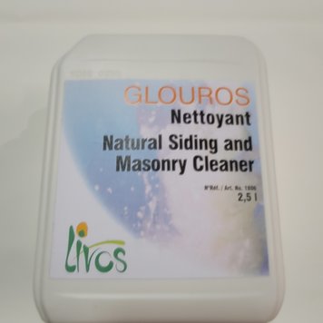 LIVOS Nettoyant surface extérieur Glouros 2.5L