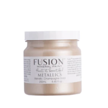 FUSION Peinture minérale fusion 37ml couleur métallique champagne