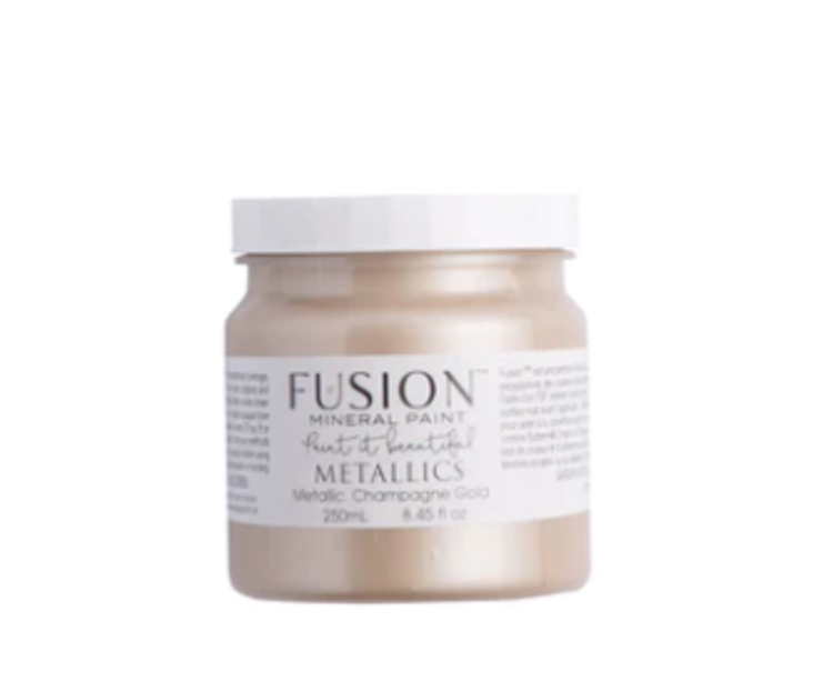 FUSION Peinture minérale métallique Fusion  Champagne 37ml