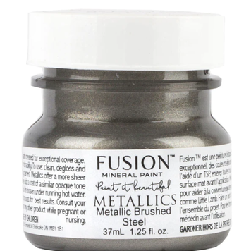 FUSION Peinture minérale métallique Fusion Métal Brossé 37ML