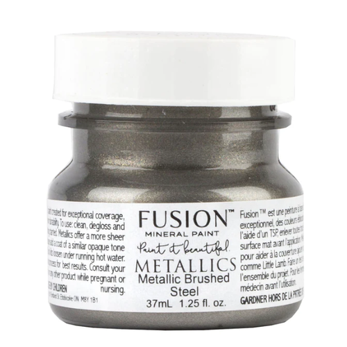 FUSION Peinture minérale métallique Fusion Métal Brossé 37ML FUSION Peinture minérale métallique Fusion Métal Brossé 37ML