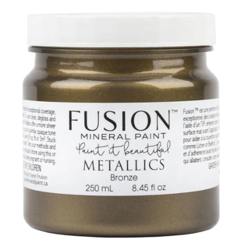 FUSION Peinture minérale métallique Fusion Bronze 250ml FUSION Peinture minérale métallique Fusion Bronze 250ml