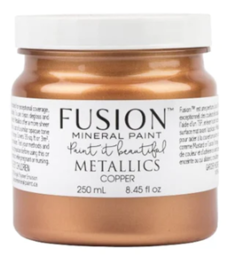 FUSION Peinture minérale métallique Fusion  Cuivre 250ml