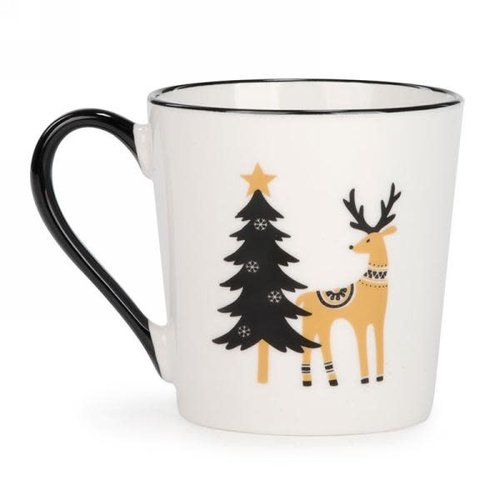ATTITUDES TASSE À CAFÉ CERF ET SAPIN ATTITUDES TASSE À CAFÉ CERF ET SAPIN