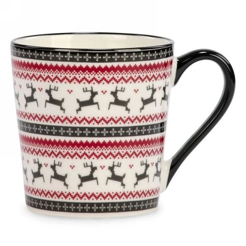 ATTITUDES TASSE À CAFÉ CERFS AVEC MOTIF DE LAINE ATTITUDES TASSE À CAFÉ CERFS AVEC MOTIF DE LAINE