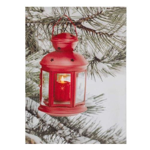 ATTITUDES CADRE LUMINEUX LANTERNE ROUGE 6X8 ATTITUDES CADRE LUMINEUX LANTERNE ROUGE 6X8