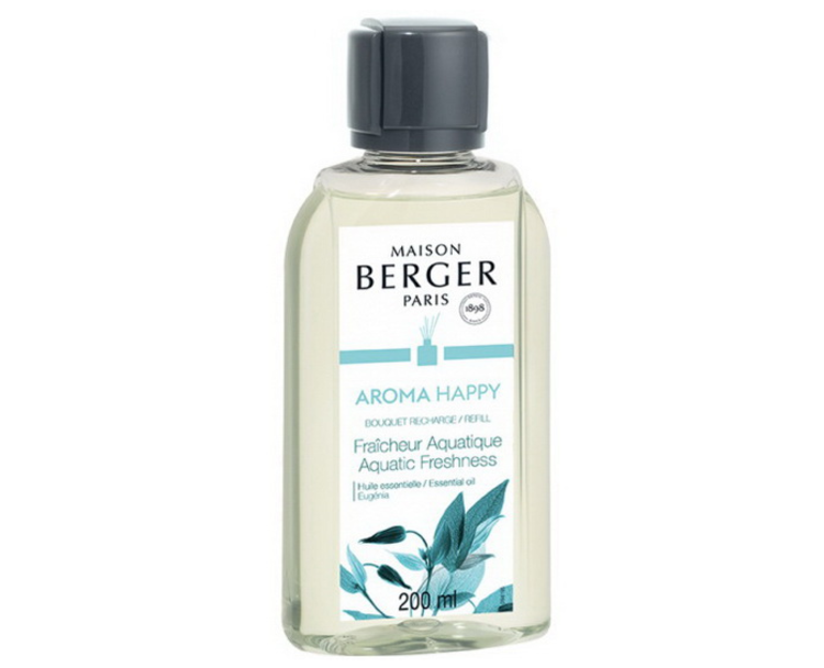 BERGER PARIS RECH. 200ML FRAICHEUR AQUATIQUE (HAPPY)