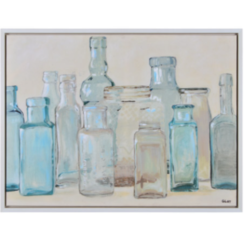 RENWIL CADRE STILL BOUTEILLE AQUA CADRE BLANC 40X30X1. RENWIL CADRE STILL BOUTEILLE AQUA CADRE BLANC 40X30X1.