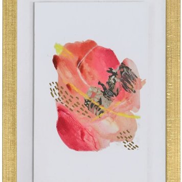 RENWIL Cadre aquarelle mayim 10 x 14po multicolor avec cadre or
