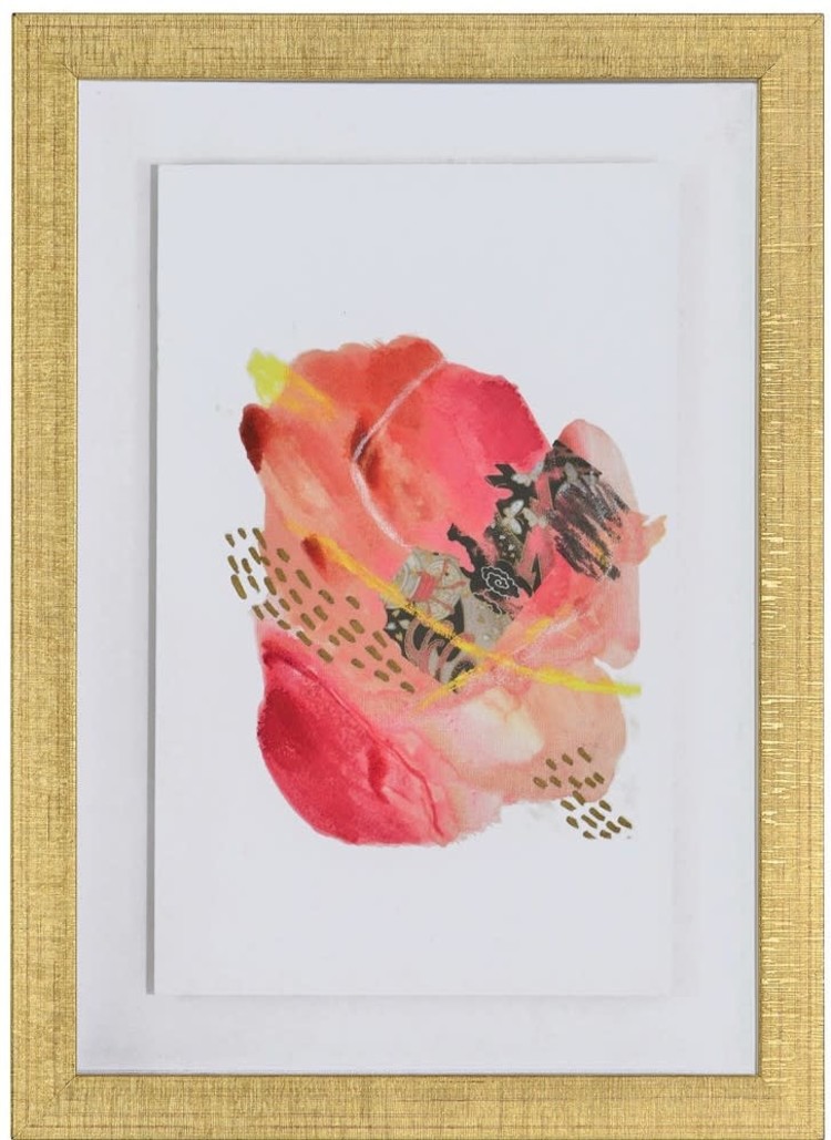 RENWIL Cadre aquarelle mayim 10 x 14po multicolor avec cadre or