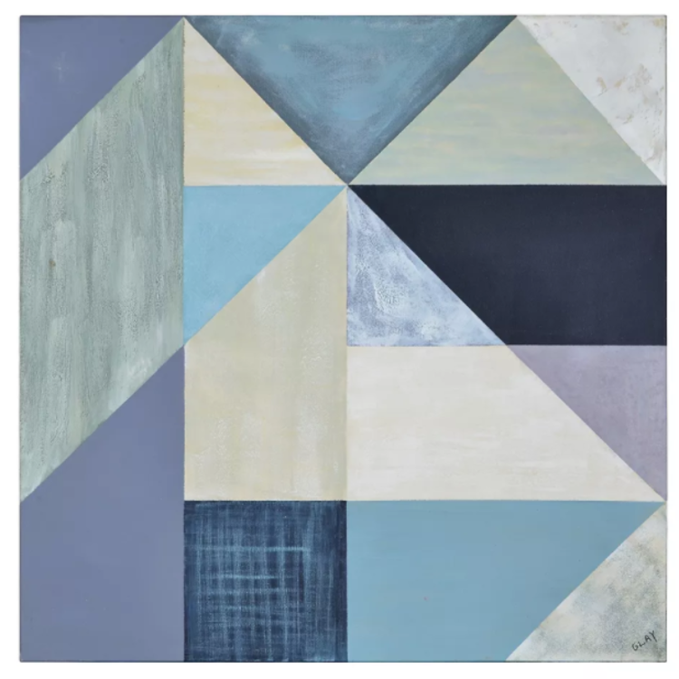 RENWIL CADRE FROME GÉOMÉTRIQUE PASTEL 45X45