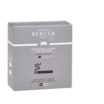 BERGER PARIS RECH. AUTO 2x ANTI-ODEURS TABAC