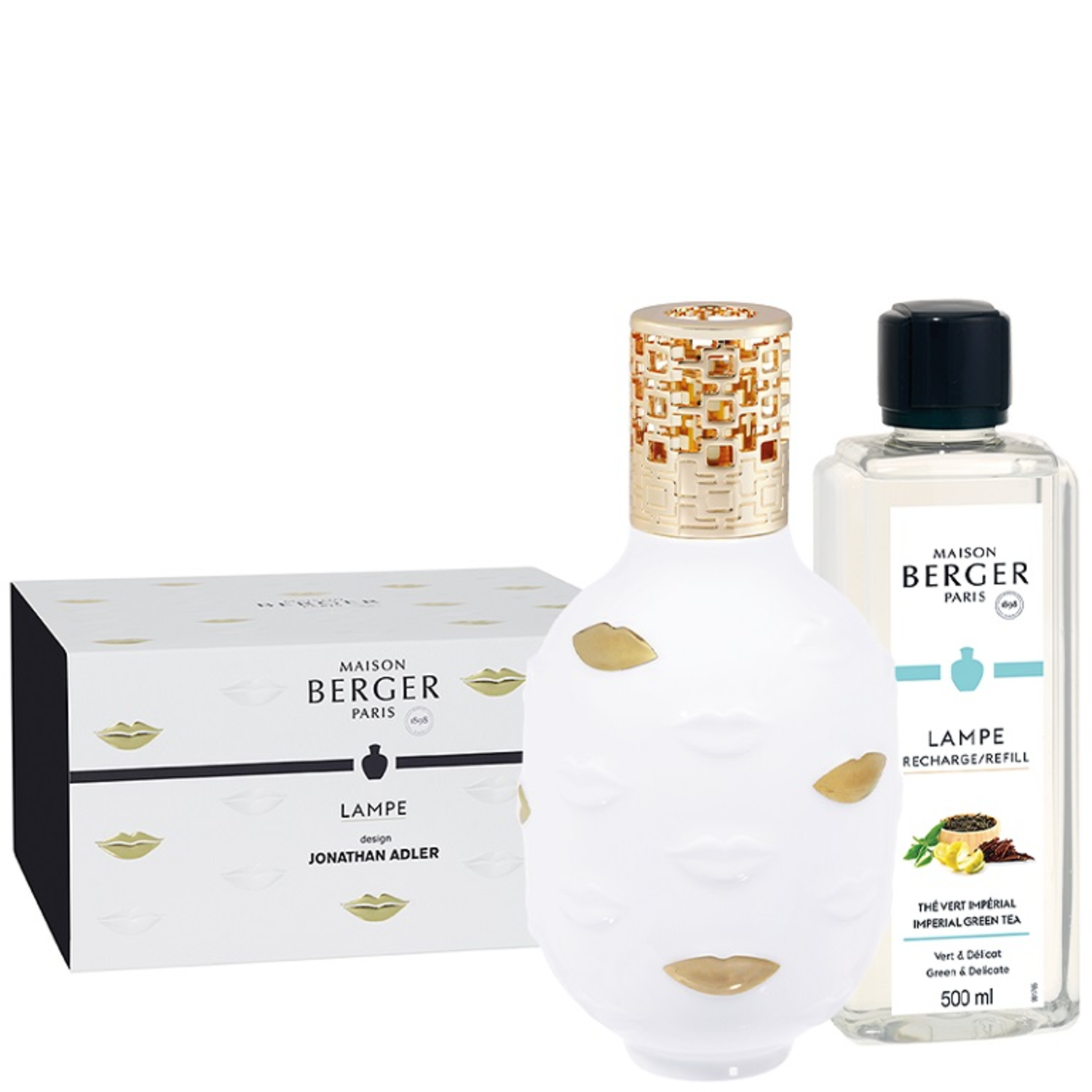 LAMPE MUSE + 500ML DE THE VERT - Léopold Bouchard