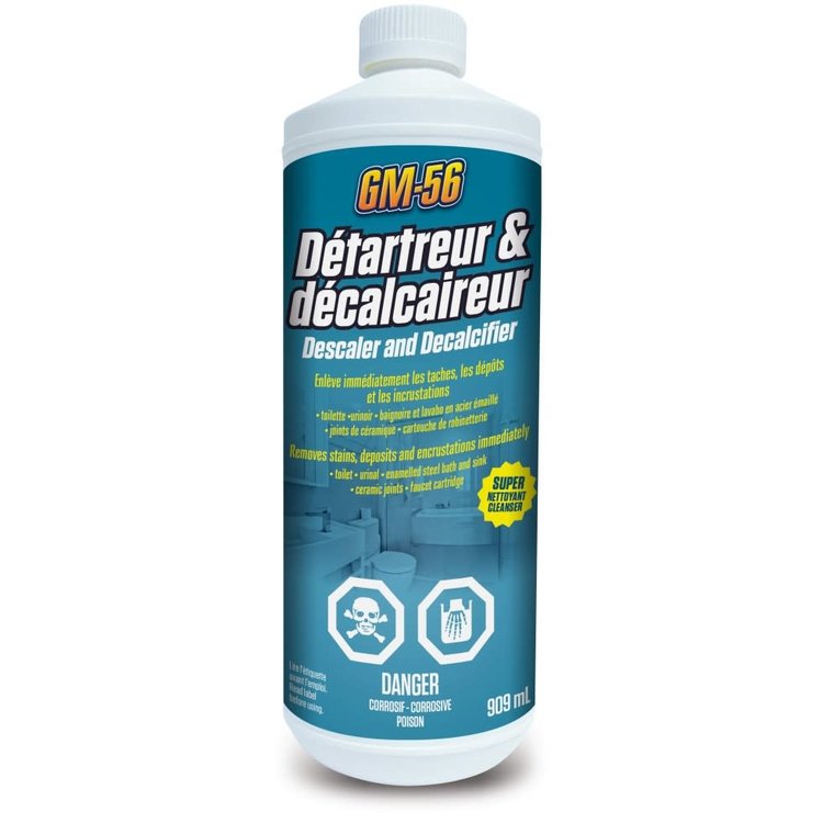GM DÉTARTRANT ET DÉCALCAIREUR GM-56 909ML