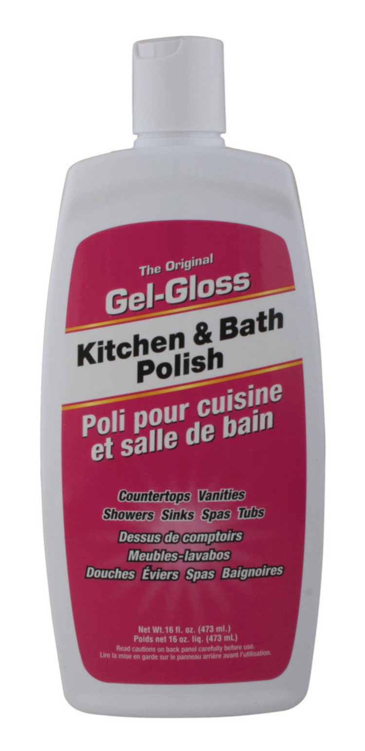 GEL-GLOSS Nettoyeur et polisseur gel-gloss en crème 16oz