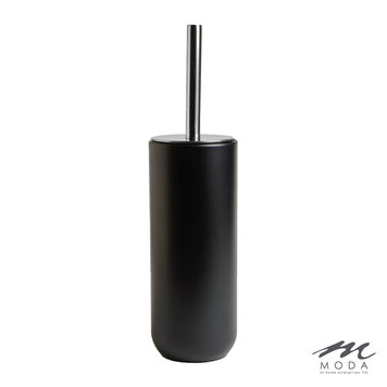 MODA AT HOME Brosse de toilette kanata stainless et en résine noire