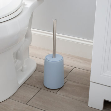 MODA AT HOME Brosse de toilette en ceramique anitra bleu