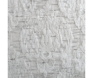 MODA AT HOME Rideau de douche damask en tissu gris pâle 70x72 - Léopold  Bouchard