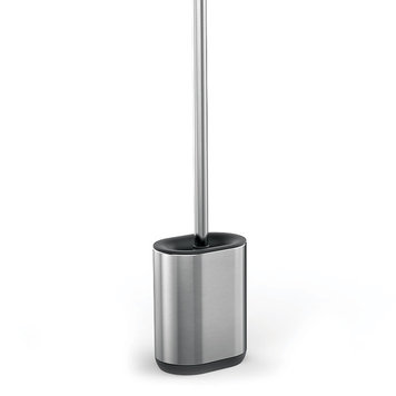 MODA AT HOME Brosse de toilette innovate stainless et noire matte