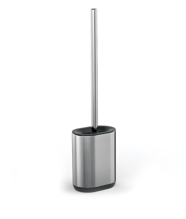 MODA AT HOME Brosse de toilette innovate stainless et noire matte