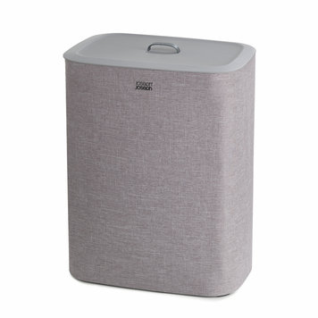 JOSEPH JOSEPH Panier a linge joseph 90l avec couvercle gris