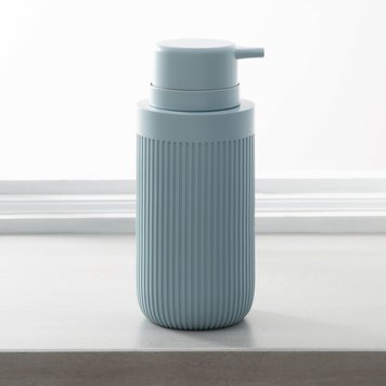 MODA AT HOME Pompe à savon en résine corbett bleu