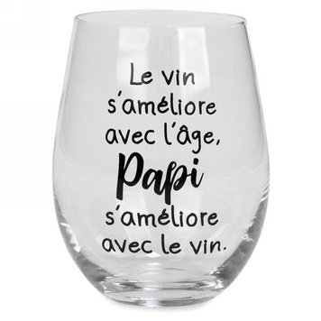 ATTITUDES Verre a vin ballon pour papi