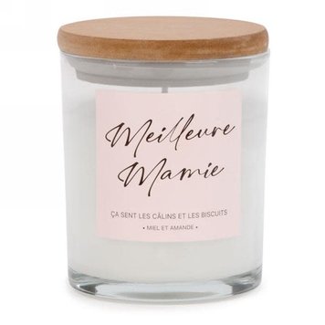 ATTITUDES Chandelle en verre pour mamie