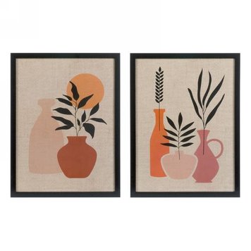ATTITUDES Cadre poteries 12 x 16po terracotta assorie/vendu à l'unité