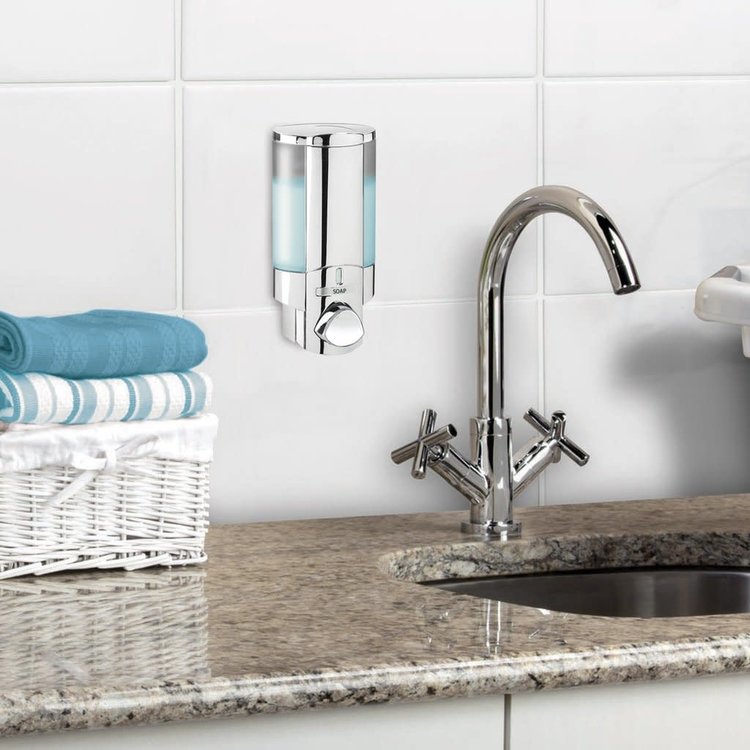 BETTER LIVING d- POMPE AVIVA MURALE SIMPLE CHROME