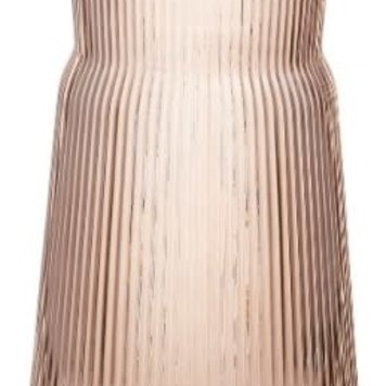 ADV Vase en verre texturé perkins hauteur 11po rose