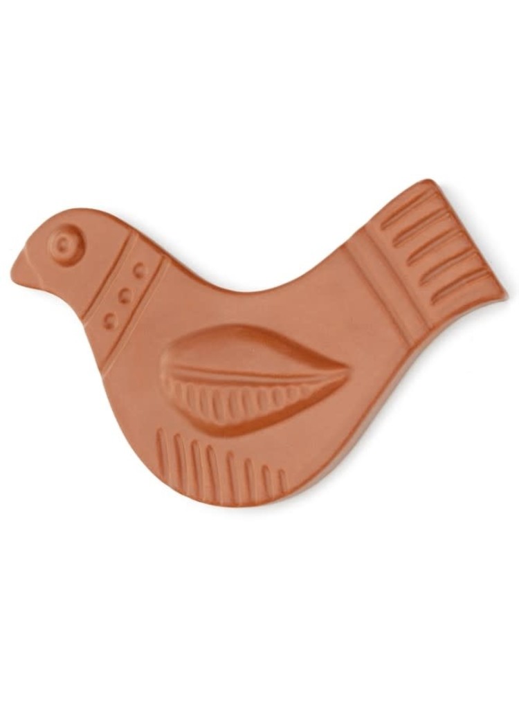 ADV Oiseau mural clay en céramique terracotta