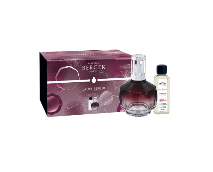 MAISON BERGER, Coffret Lampe Berger Molécule Prune & parfum Sous les  Magnolias, Les roses et violets