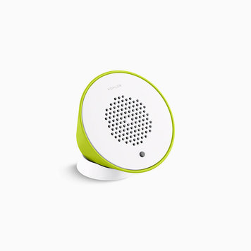 KOHLER Discontinué - Haut parleur sans fil rechargeable pour tête de douche moxie vert chartreuse