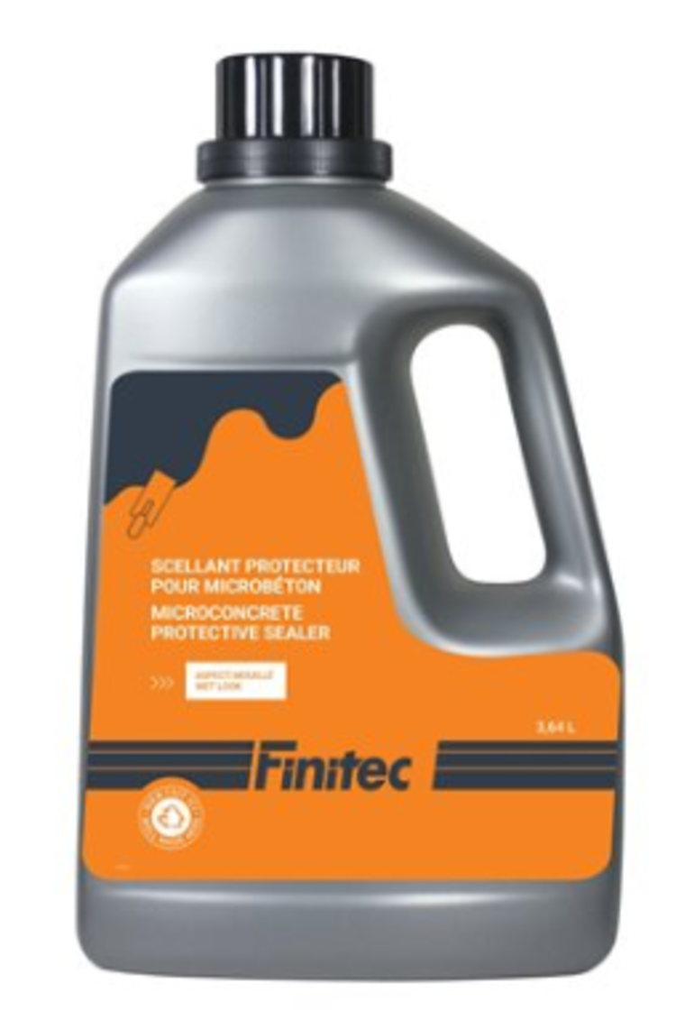 FINITEC SCELLANT PROTECTEUR MICROBETON ASPECT MOUILLÉ 3.64 L