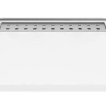 ZITTA BASE DE DOUCHE AVEC GRILLE 60 X 32 BLANCHE