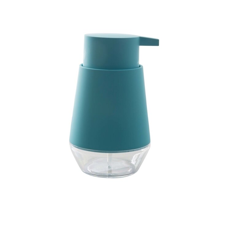 MODA AT HOME Pompe en plastique à savon oslo clair/aqua
